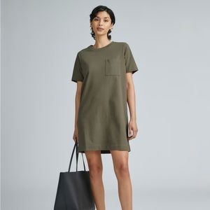 Everlane: The Organic Cotton Weekend Tee Dress (Artichoke)